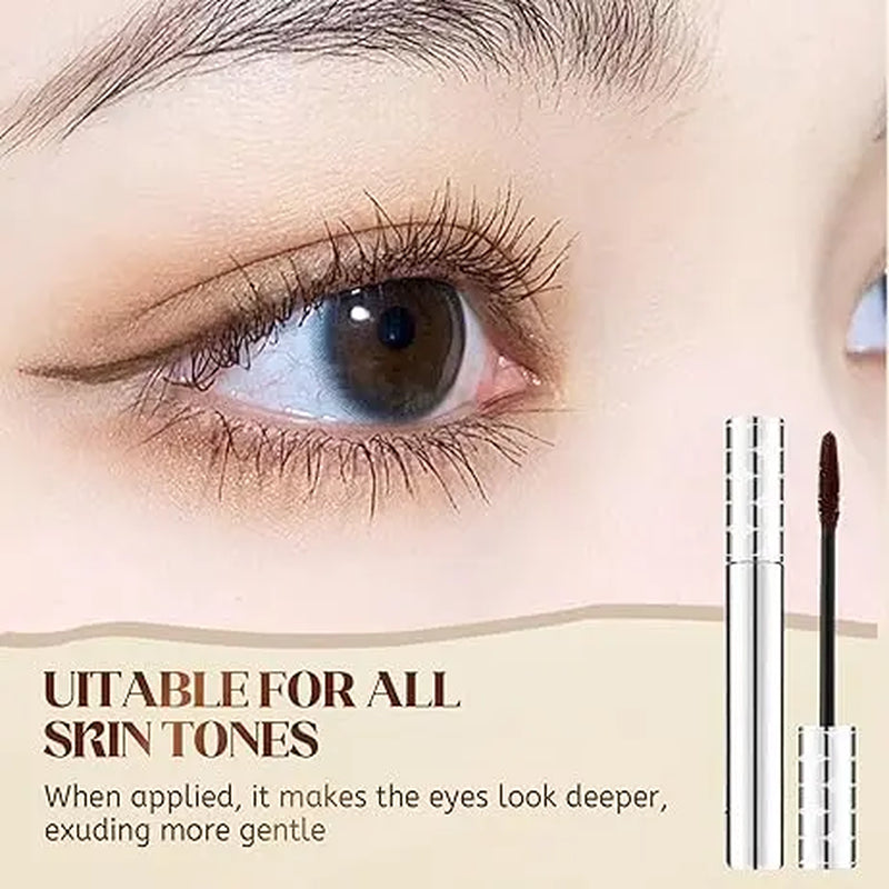 【GECOMO Authorized 】Metal Wand Tubing Mascara Long-Wearing Tubing Formula for Stunning Length & with Built-In Brush, Curled & Natural-Looking Lashes Ideal for Polished, Longlasting Special Occasion Makeup,Drugstore,Perfect Gift for Mom,Pumping Mascara