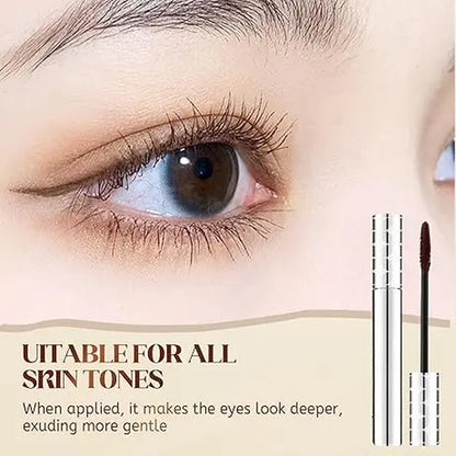【GECOMO Authorized 】Metal Wand Tubing Mascara Long-Wearing Tubing Formula for Stunning Length & with Built-In Brush, Curled & Natural-Looking Lashes Ideal for Polished, Longlasting Special Occasion Makeup,Drugstore,Perfect Gift for Mom,Pumping Mascara
