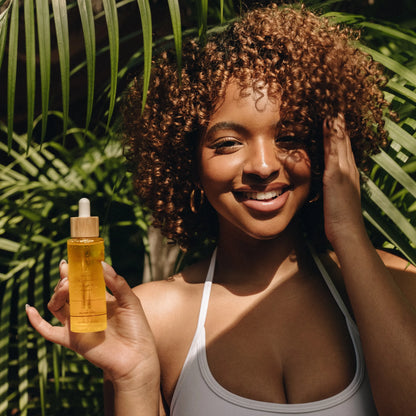 Mimane Glow – Rosemary & Jojoba Hair Growth Oil for Thicker, Stronger Hair, Lightweight Daily Formula, 60ml