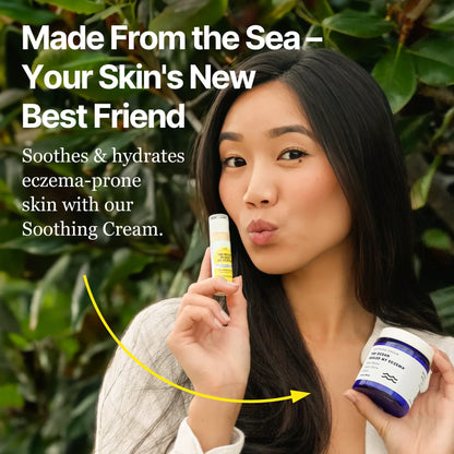 Nourishing Eczema Lip Balm with Ancient Mongongo Oil! Gentle, Hydrating Care for Dry, Cracked Lips—Perfect for Sensitive Skin. Moisture Skincare
